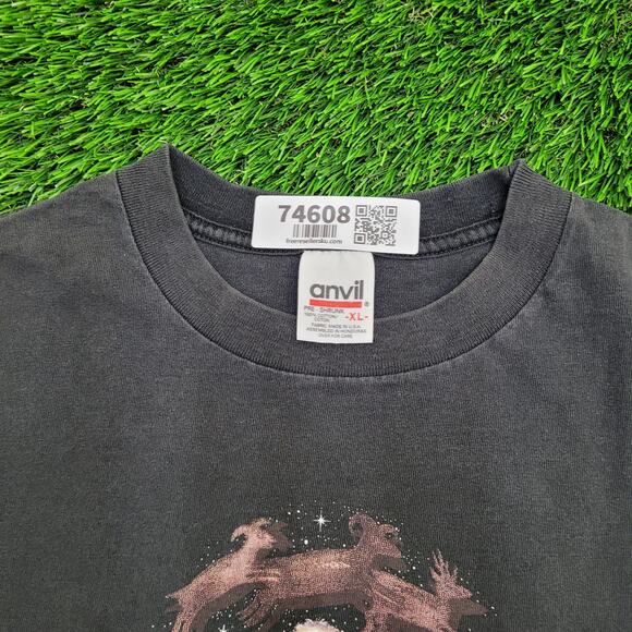 Vintage Animal Shirt L/XL 23x27 Cougar Black - Picture 12 of 14